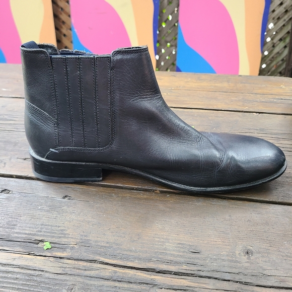 Ben Sherman US M 13 black Chelsea boots - Picture 8 of 9